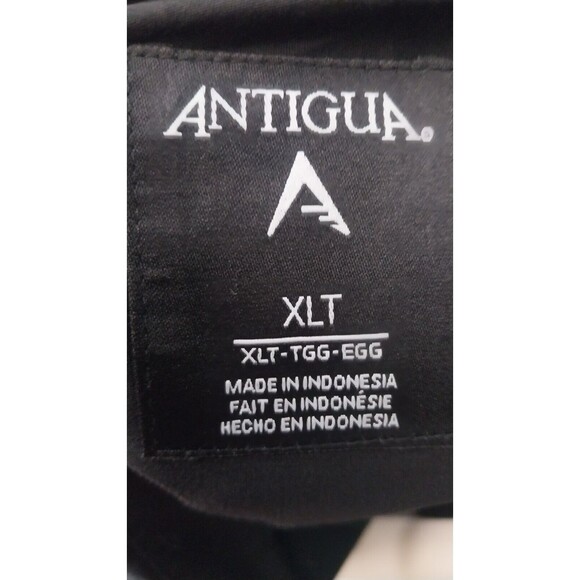 Redskins Commanders Antigua Men's Long-Sleeve Button-Up Shirt XLT Black - Picture 7 of 7